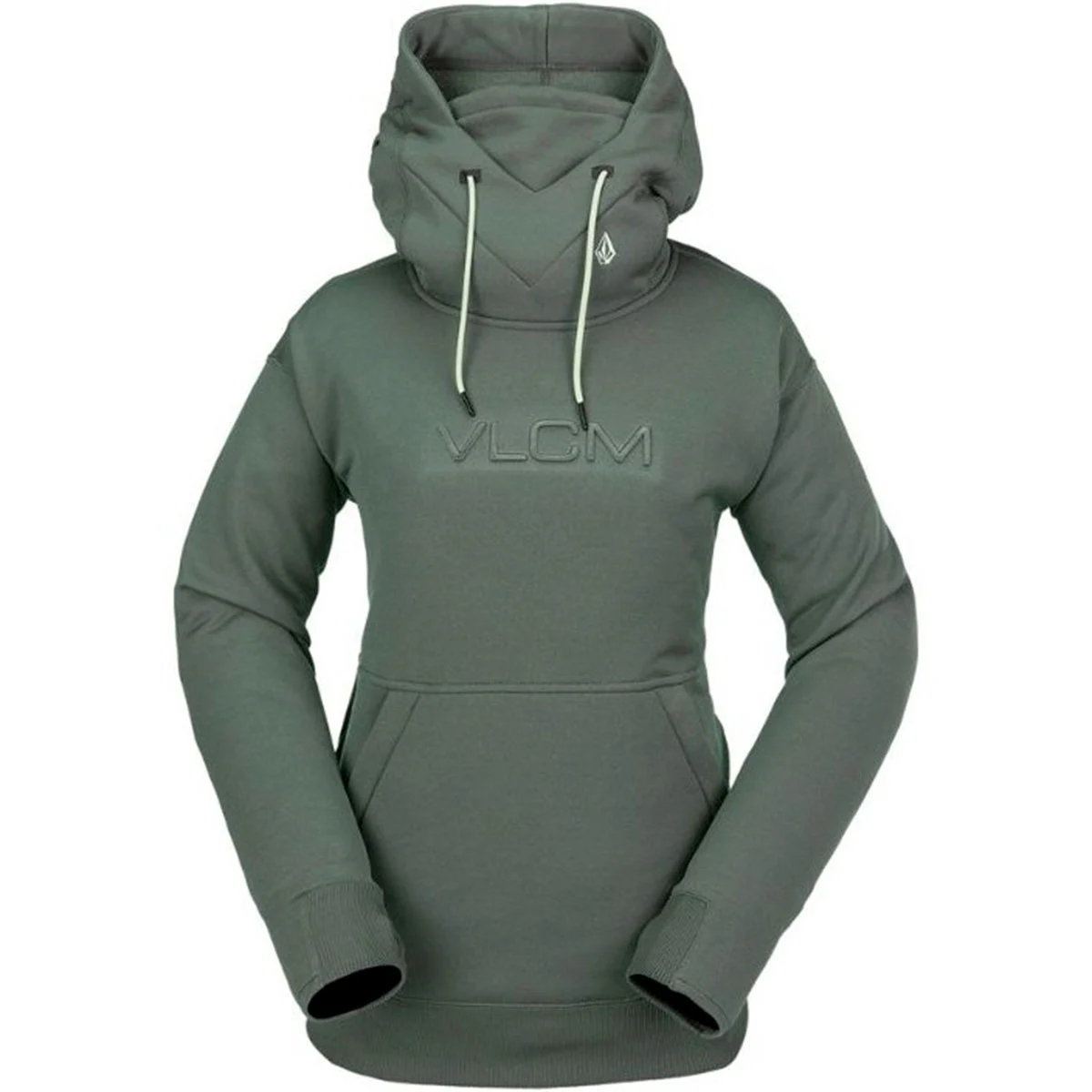 VOLCOM RIDING HYDRO HOODIE EUCALYPTUS  - Snowboard fleece jacket
