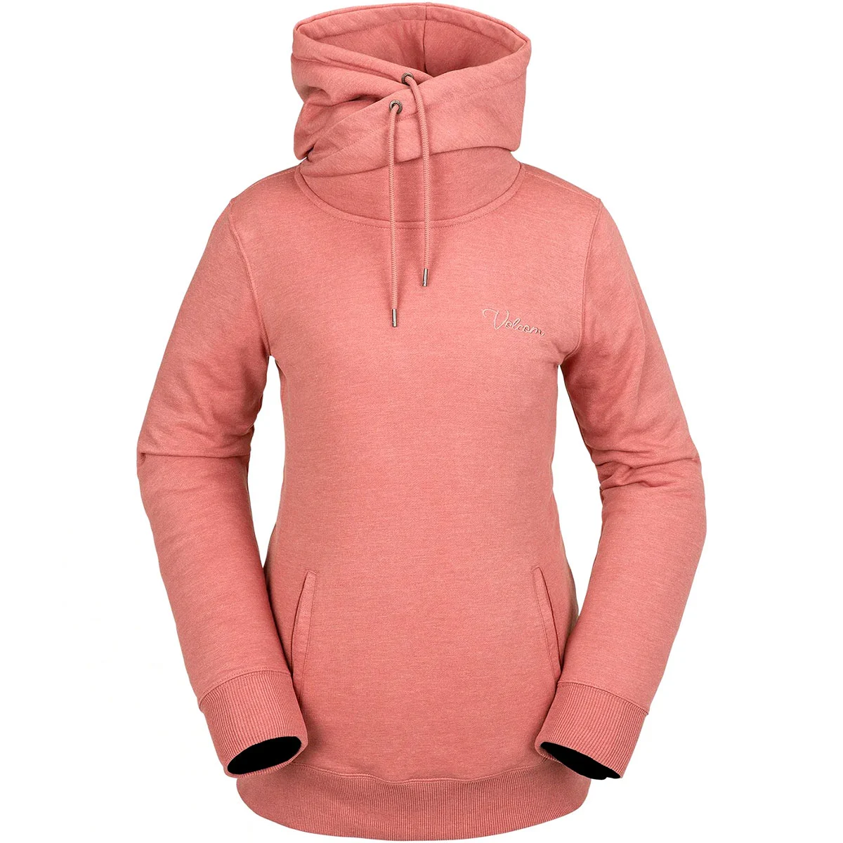 VOLCOM TOWER P/O FLEECE EARTH PINK  - Snowboard fleece jacket