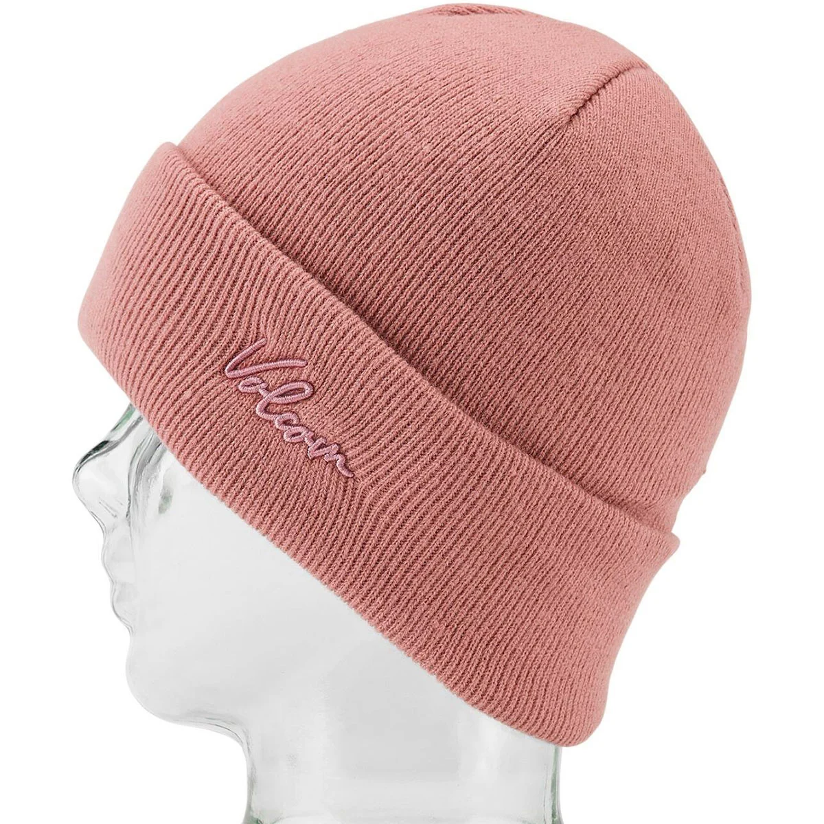 VOLCOM V.CO FAVE BEANIE EARTH PINK  - Snowboard beanie & headband