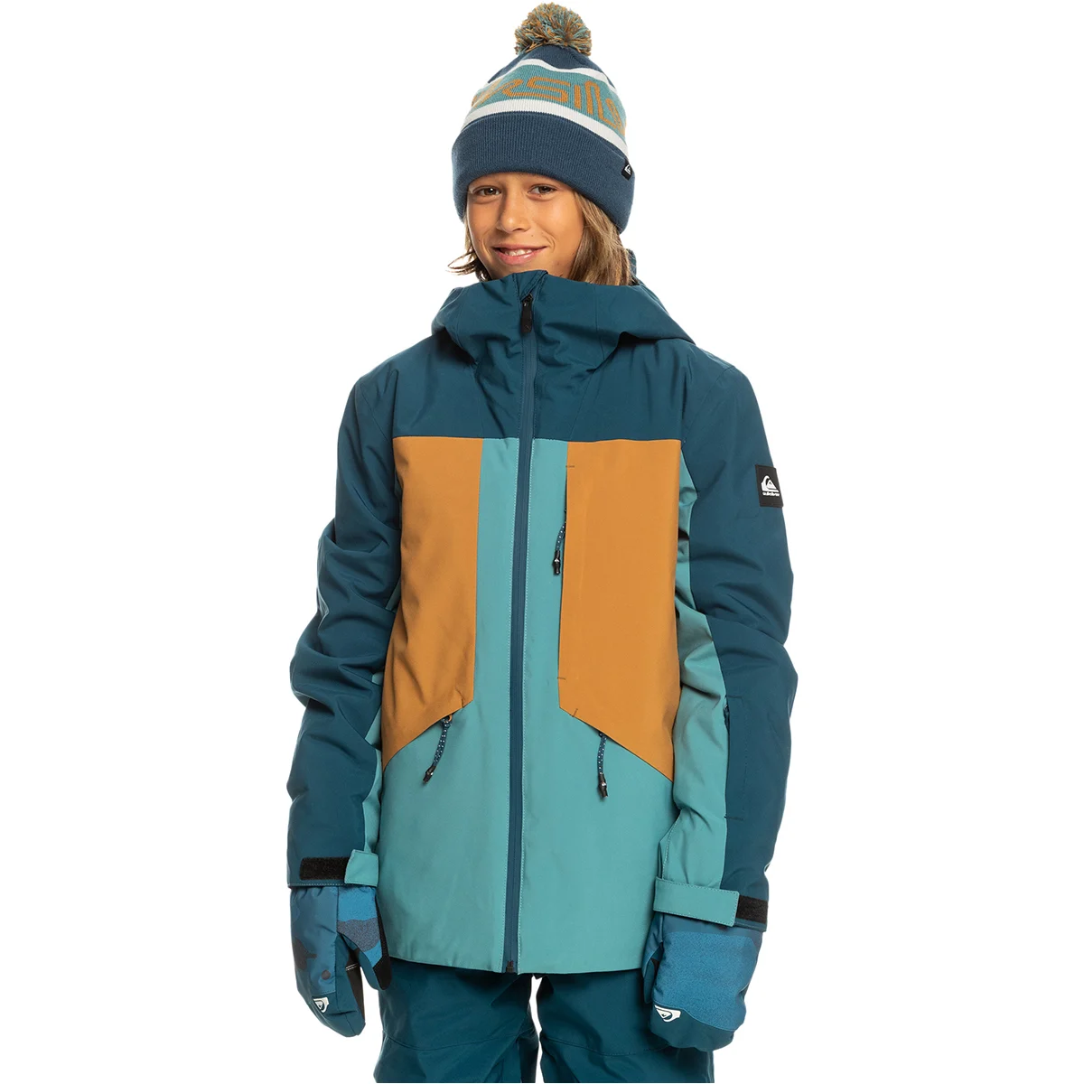 QUIKSILVER AMBITION YOUTH SNJT MAJOLICA BLUE  - Ski jacket