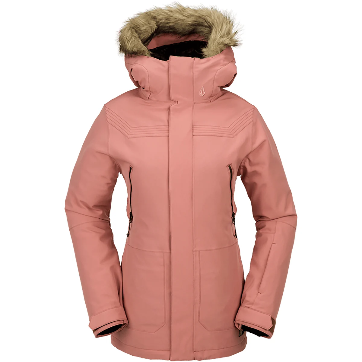 VOLCOM SHADOW INS JACKET EARTH PINK  - Ski jacket