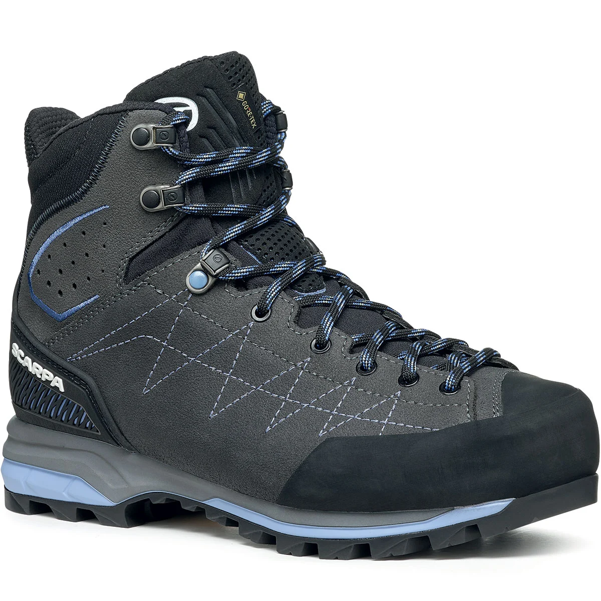 SCARPA ZODIAC TREK GTX W ANTHRACITE LAVENDER  - High-rise hiking boot