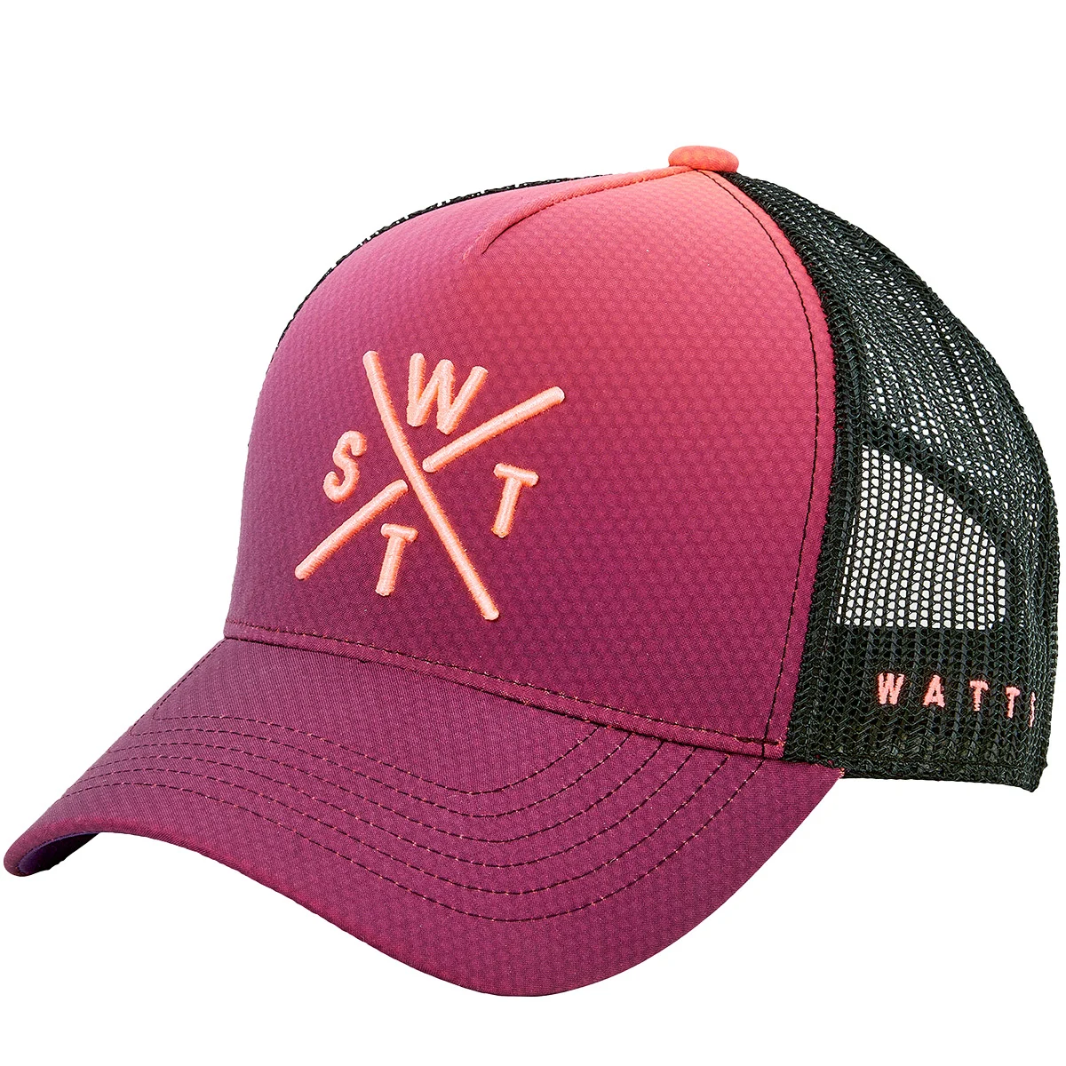 WATTS TRUCKER CAP TOKYO CARBON DEEP DYE PURPLE  - Lifestyle cap