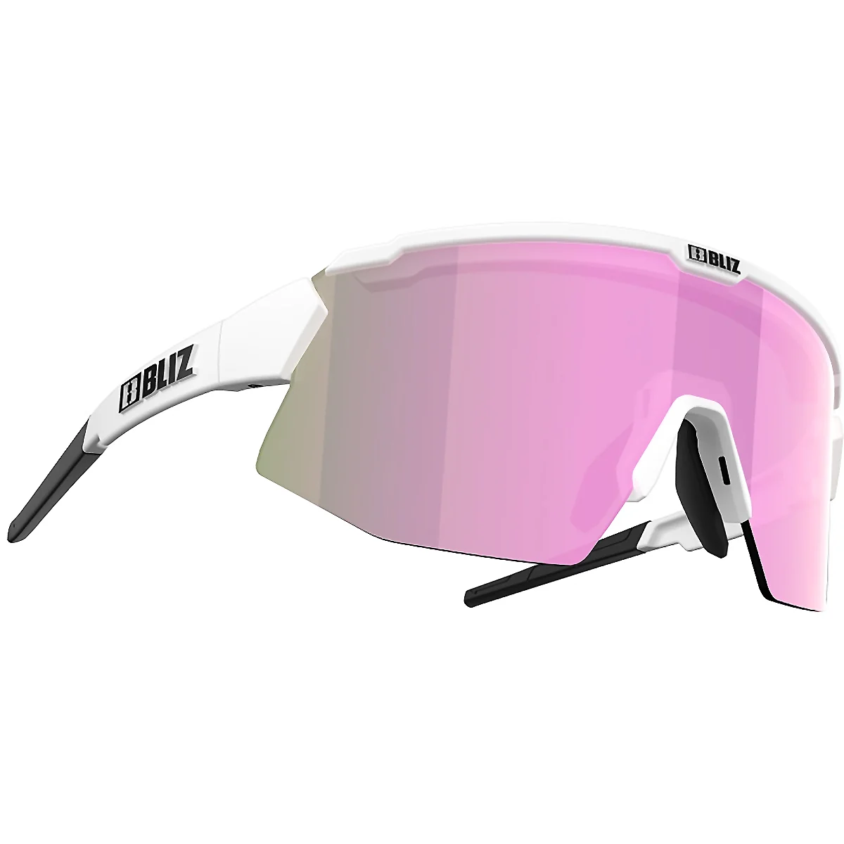 BLIZ BREEZE SMALL MATT WHITE  - Sport sunglasses