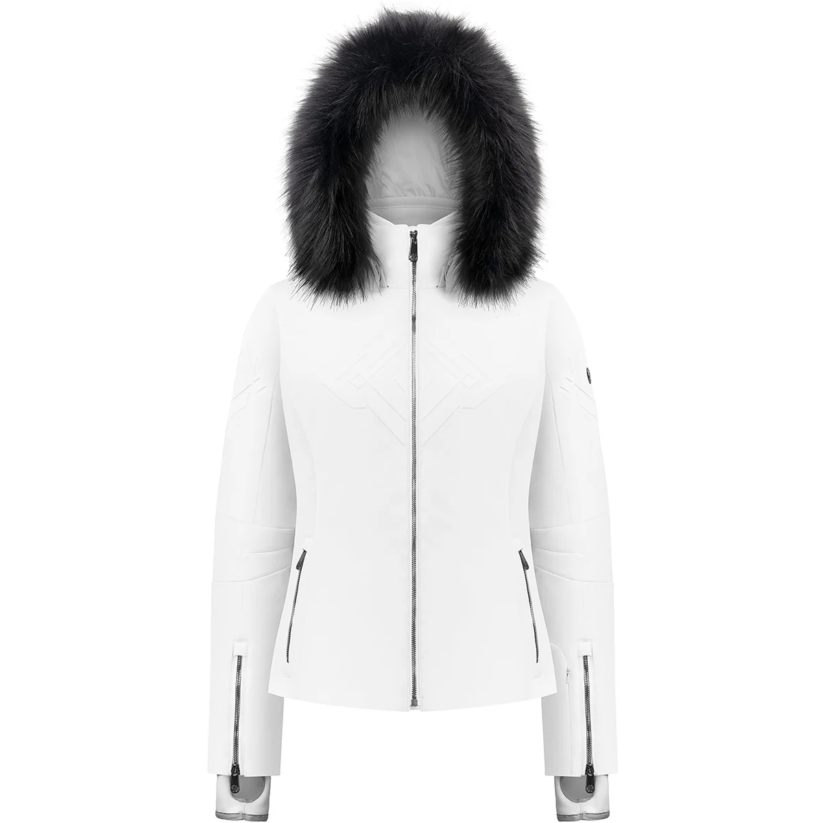 POIVRE BLANC STRETCH SKI JACKET WHITE  - Ski jacket