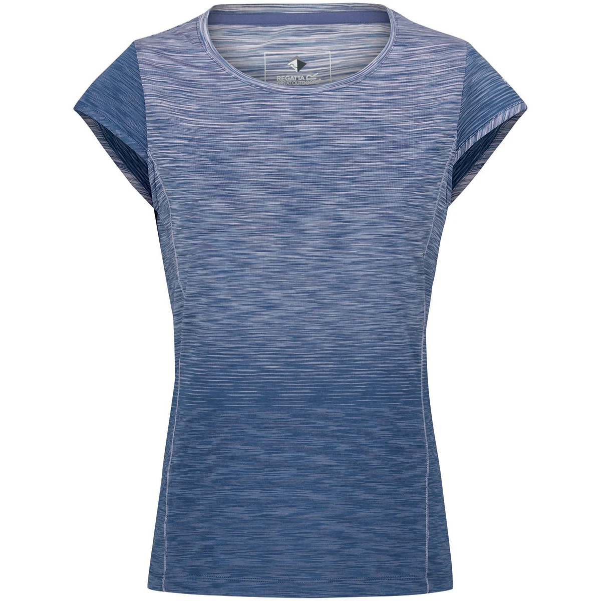 REGATTA W HYPERDIMENSION II DUSTY DENIM OMBRE  - Hiking T-shirt