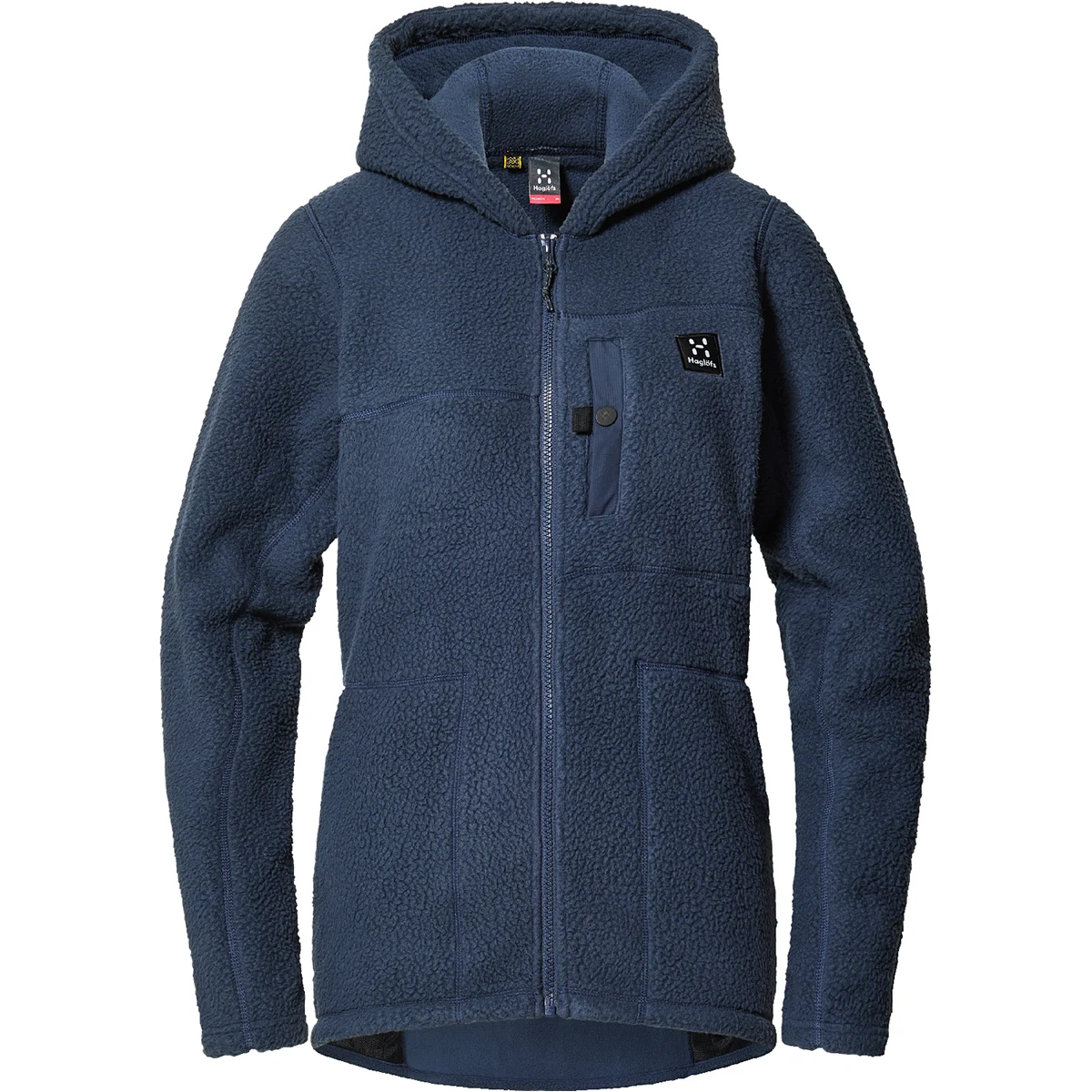 HAGLÖFS HAGLOFS MALUNG PILE HOOD WOMEN TARN BLUE  - Fleece