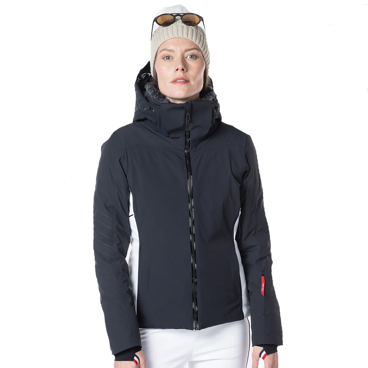 ROSSIGNOL W STRATO STR JACKET BLACK  - Ski jacket