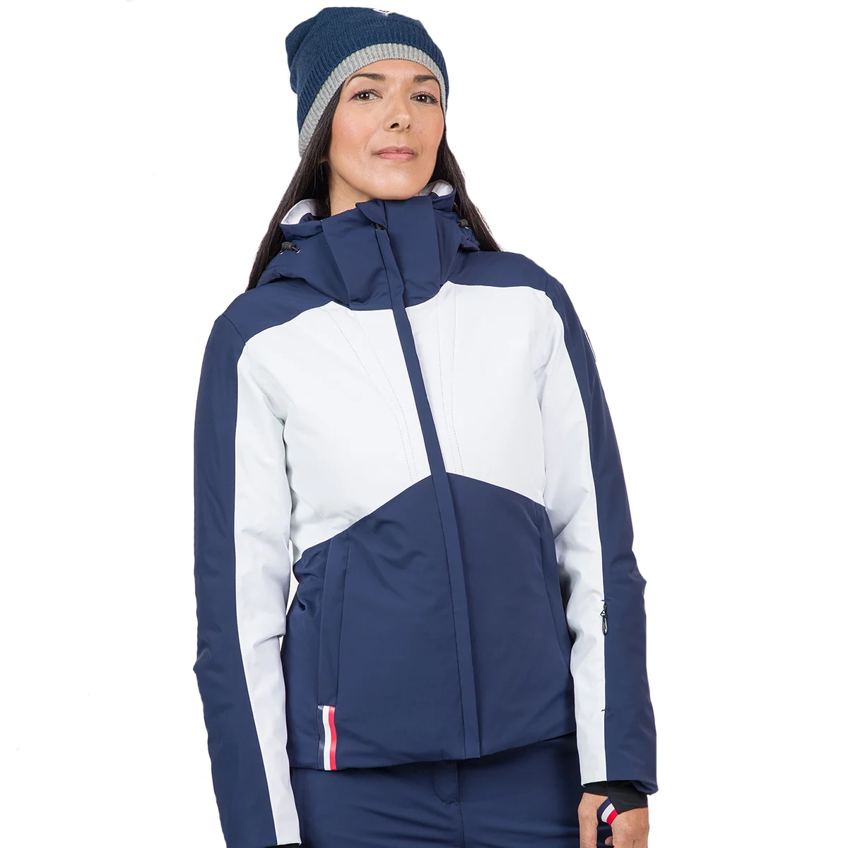 ROSSIGNOL W SUMMIT STR JACKET DARK NAVY  - Ski jacket