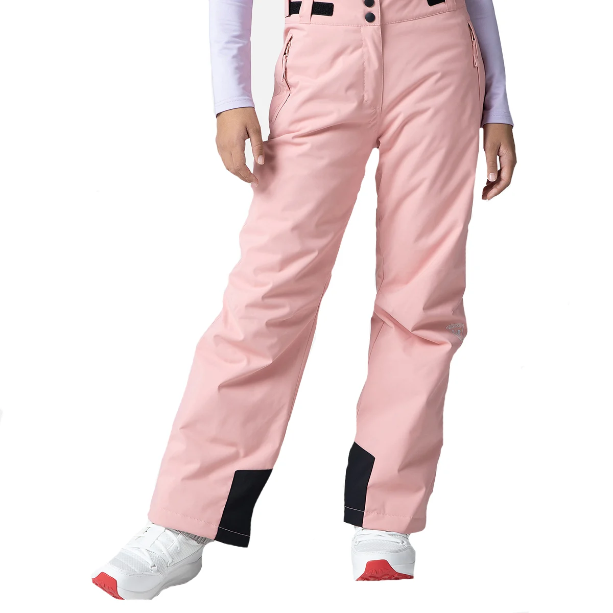 ROSSIGNOL GIRL SKI PANT COOPER PINK  - Ski trousers