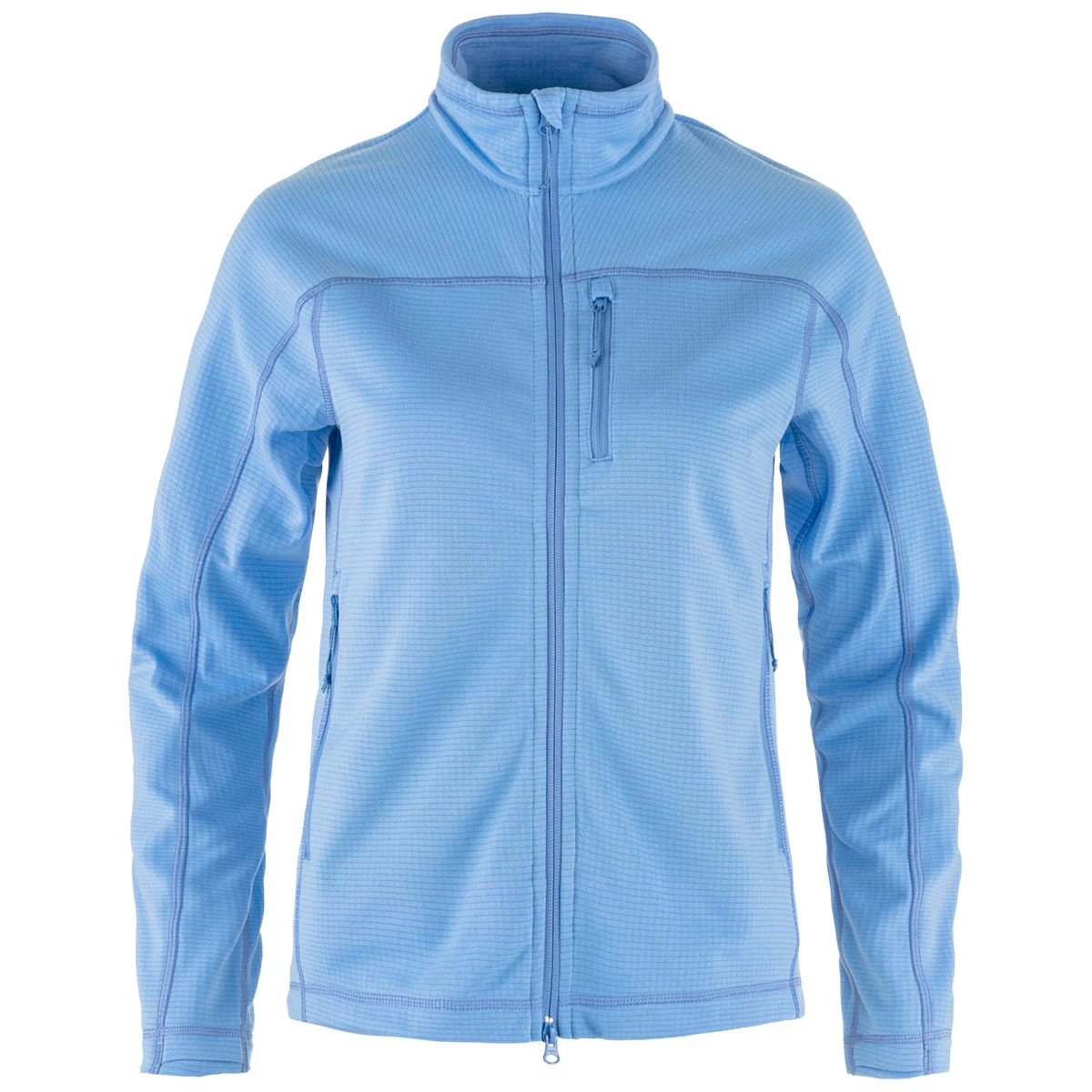 FJALLRAVEN ABISKO LITE FLEECE JACKET W ULTRAMARINE  - Hiking fleece jacket