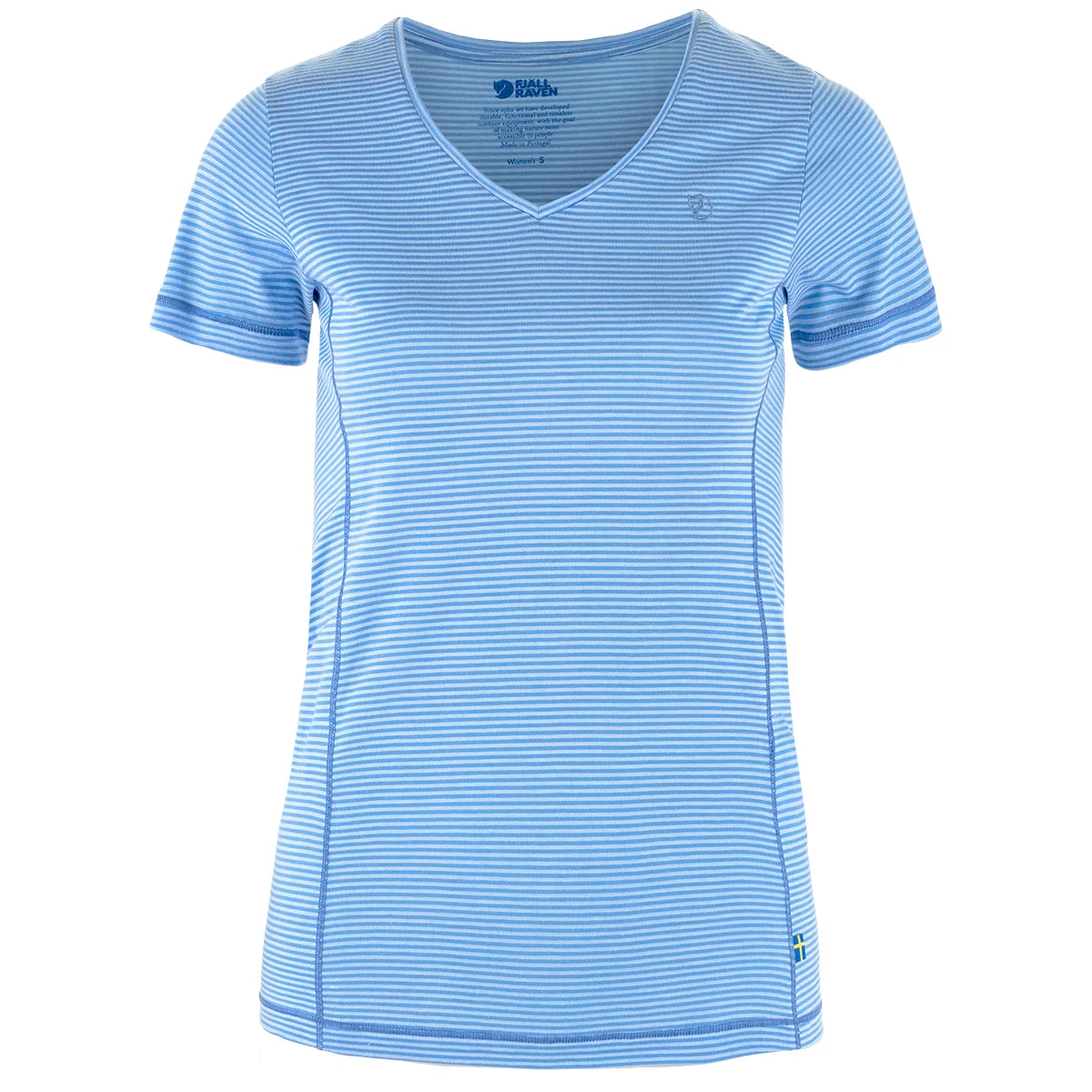 FJALLRAVEN ABISKO COOL T-SHIRT W ULTRAMARINE  - Hiking T-shirt