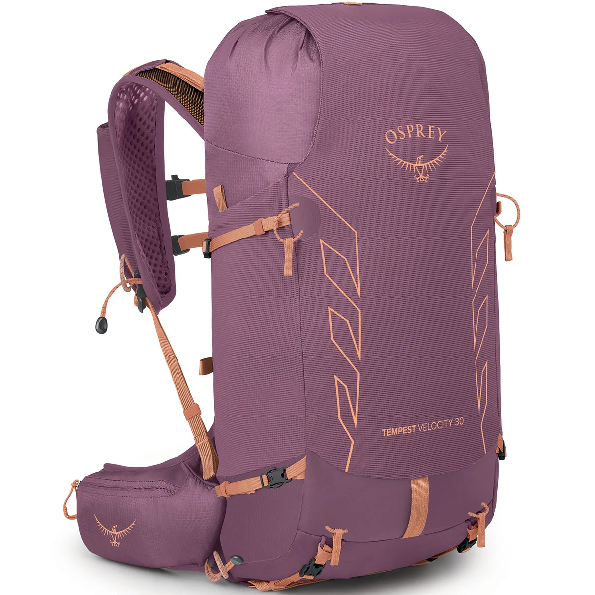 OSPREY TEMPEST VELOCITY 30 W PASHMINA/MELON  - Hiking backpack