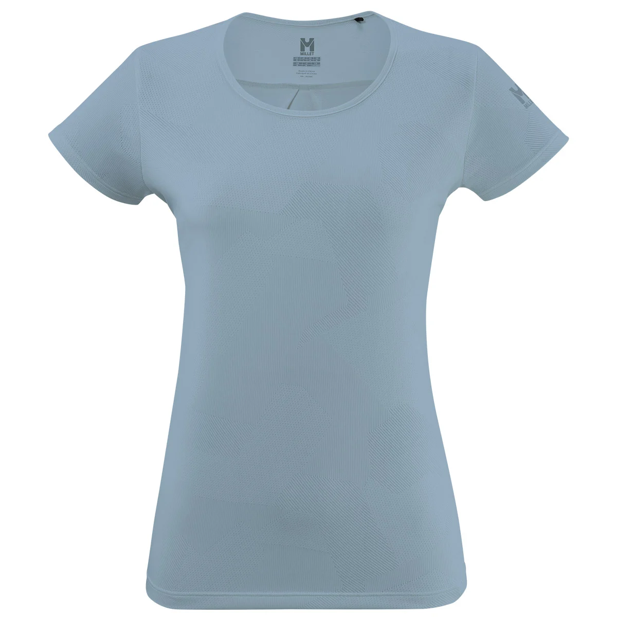 MILLET HIKING JACQUARD TS SS W ICEBERG  - Hiking T-shirt