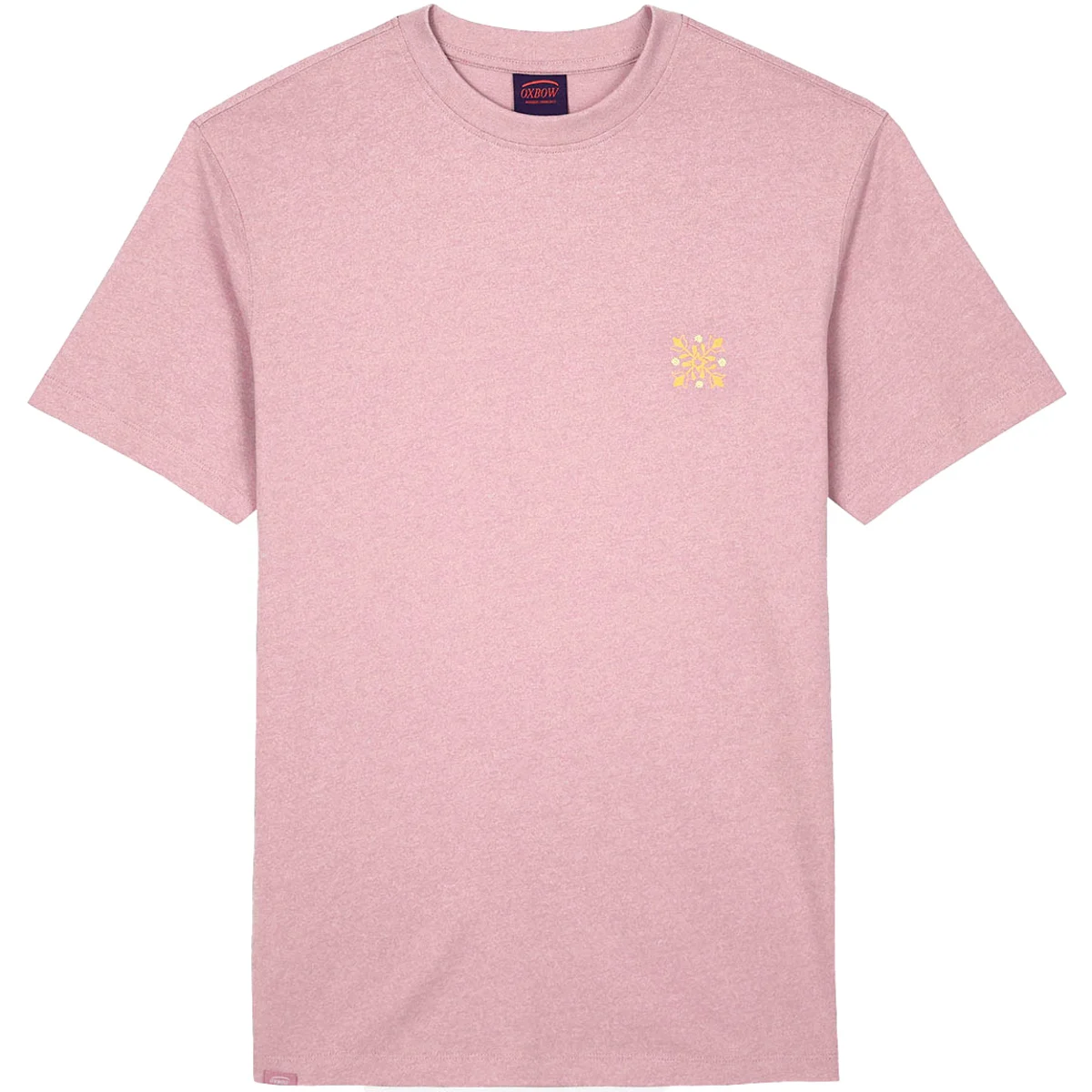 OXBOW TAHARAA GRAPHIC SHORT SLEEVE TEESHIRT ANEMONE  - T-shirt