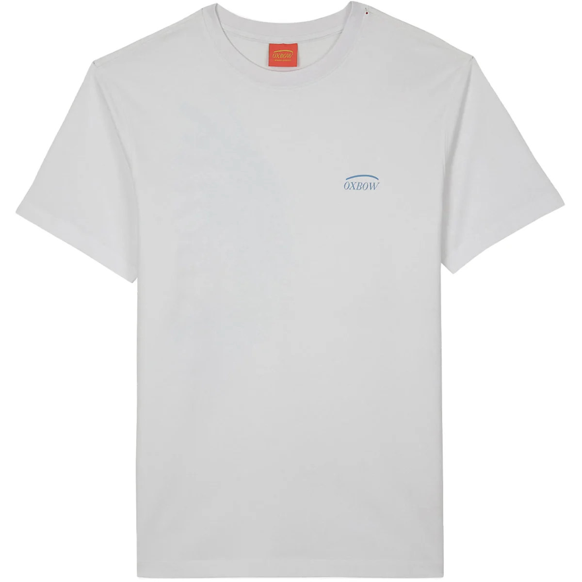 OXBOW THRIMP GRAPHIC SHORT SLEEVE TEESHIRT BLANC  - T-shirt