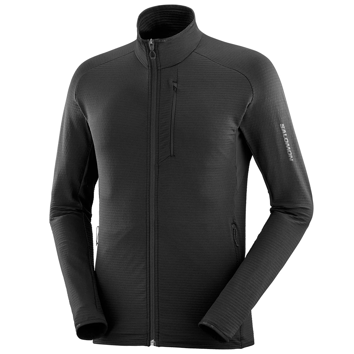 SALOMON ESSENTIAL LTWARM FZ Unicolore  - Fleece jacket