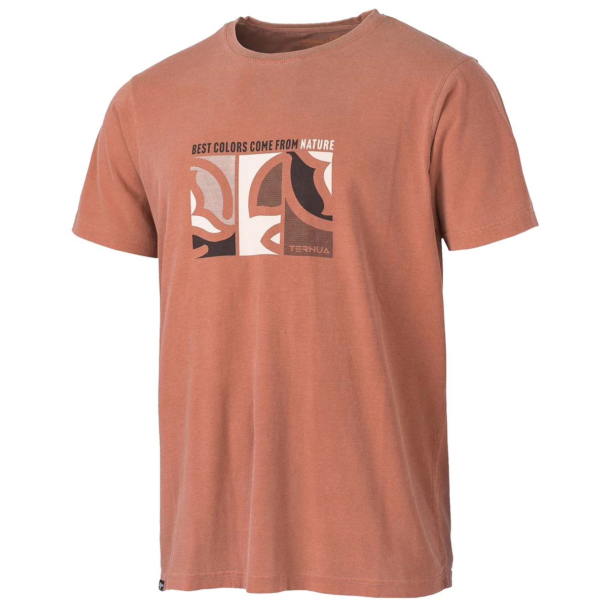 TERNUA WARRENS M ORANGE RED  - T-shirt