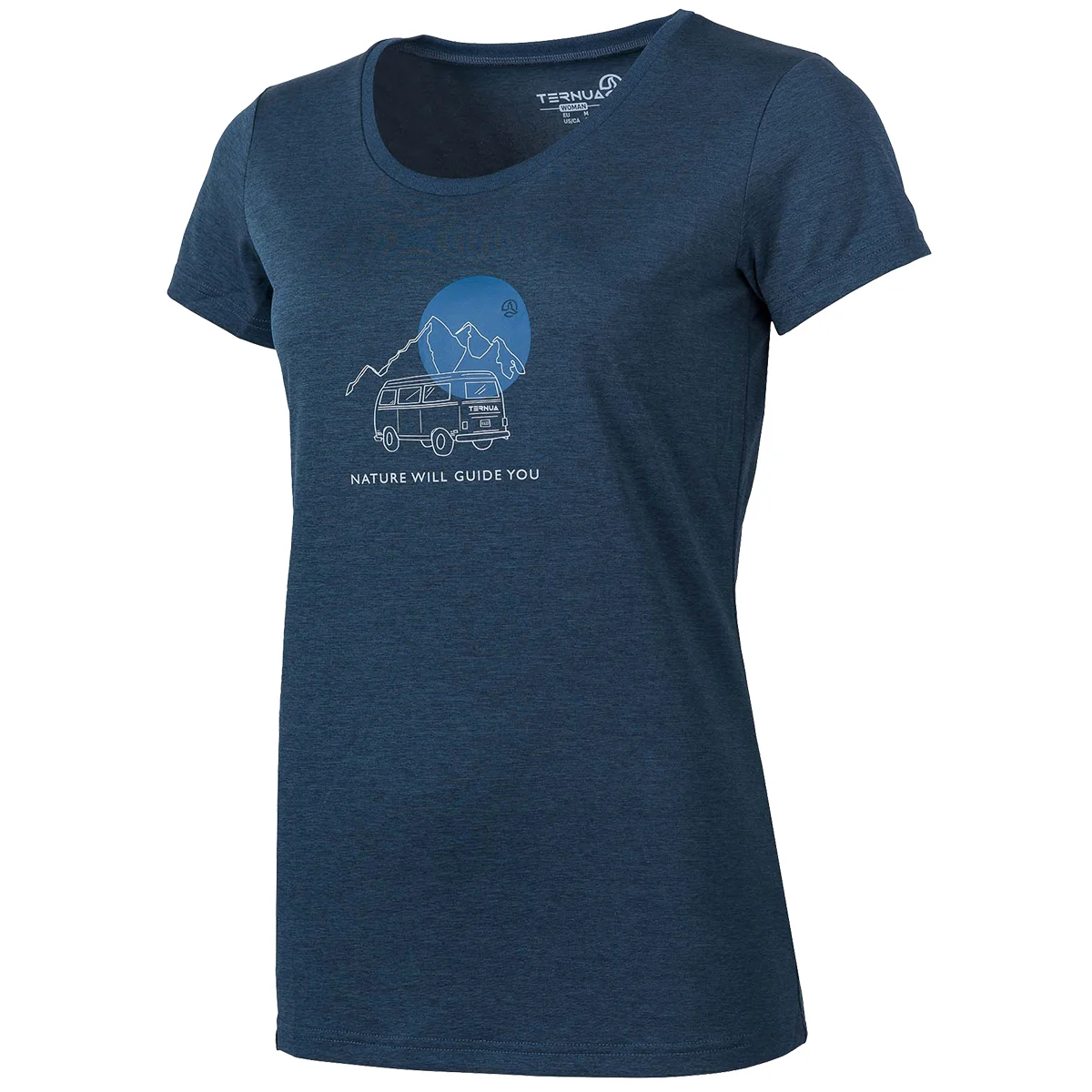 TERNUA LOGNA 3.0 W DARK TEAL  - Hiking T-shirt