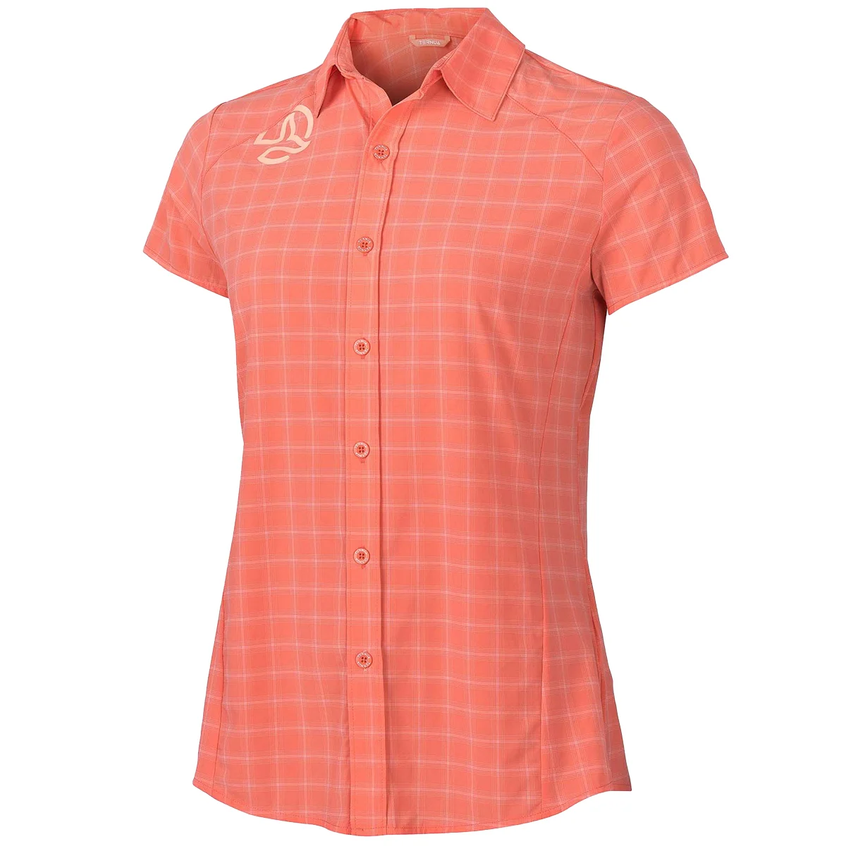 TERNUA BRITAM ST W LIVING CORAL  - Hiking shirt