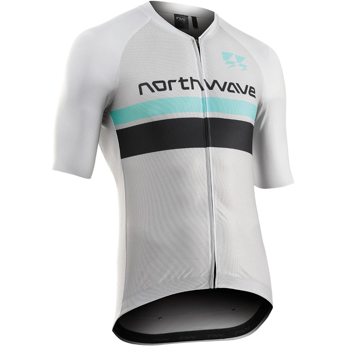 NORTHWAVE BLADE AIR 2 JERSEY SS LIGHT GREY  - Cycling jersey
