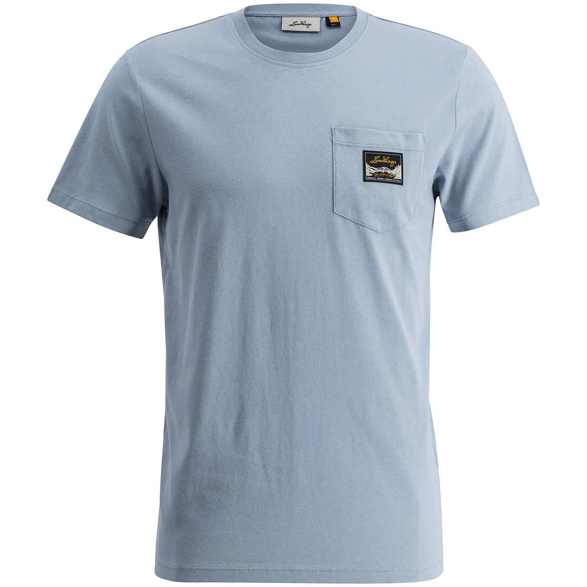 LUNDHAGS KNAK MS TEE M FADED DENIM  - Climbing T-shirt