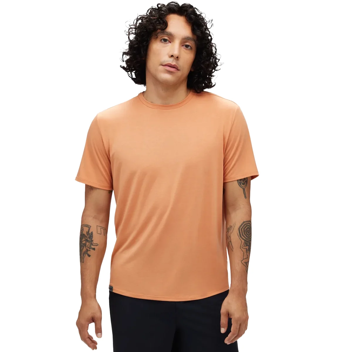 HOKA ONE ONE ESSENTIAL TEE CEDAR - Trail running T-shirt