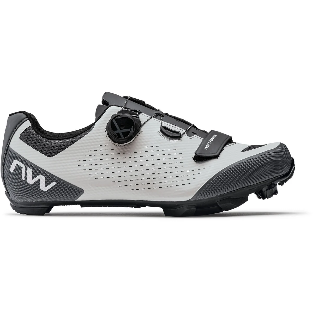 NORTHWAVE RAZER 2 LIGHT GREY  - Clipless mountain bike shoe