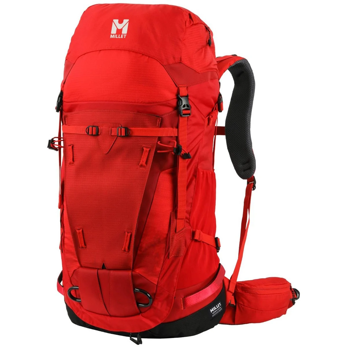 MILLET PEUTEREY INTEGRALE 45+10 RED  - Hiking backpack