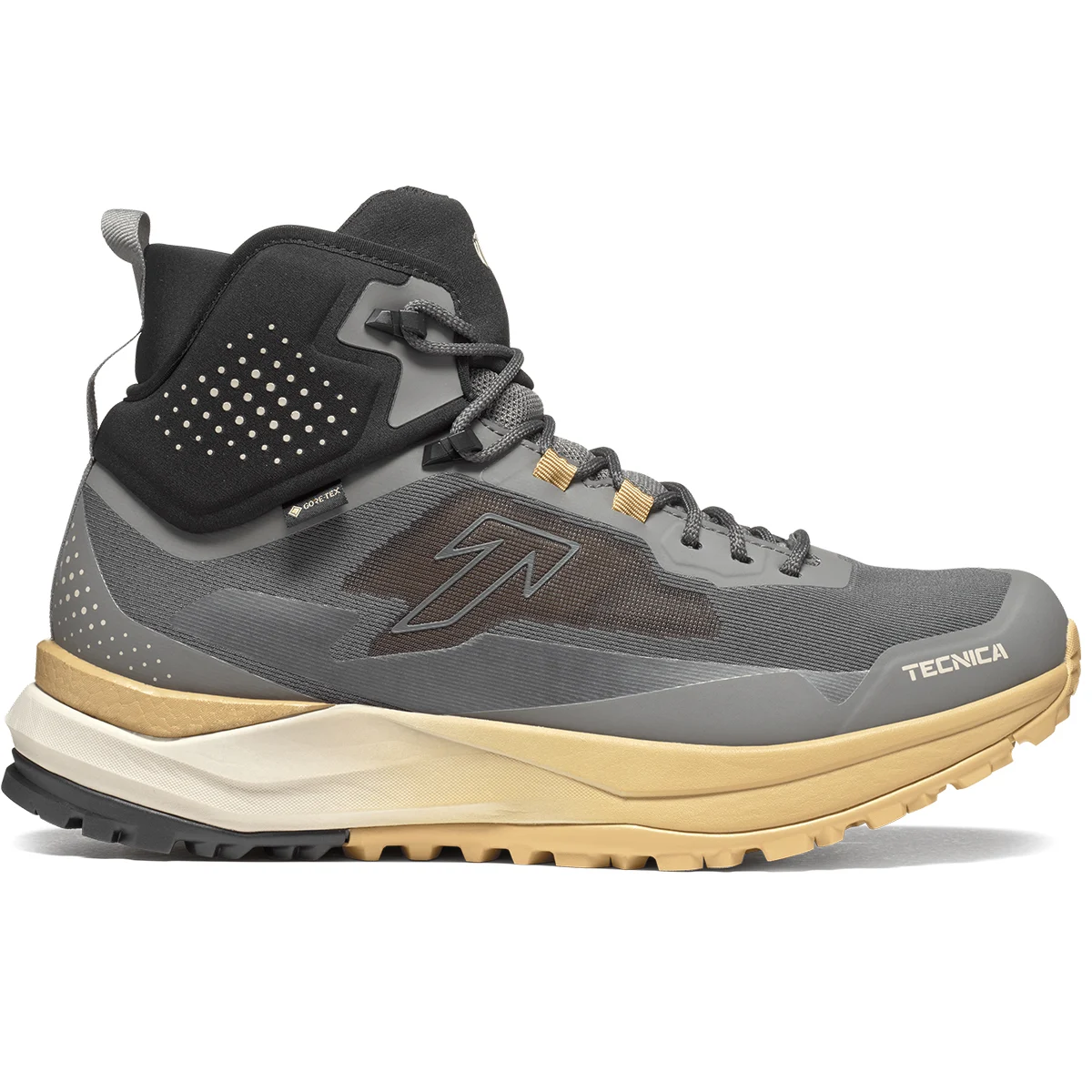 TECNICA SPARK S MID GORE-TEX GRAFITE/BEIGE  - Mid-rise hiking boot