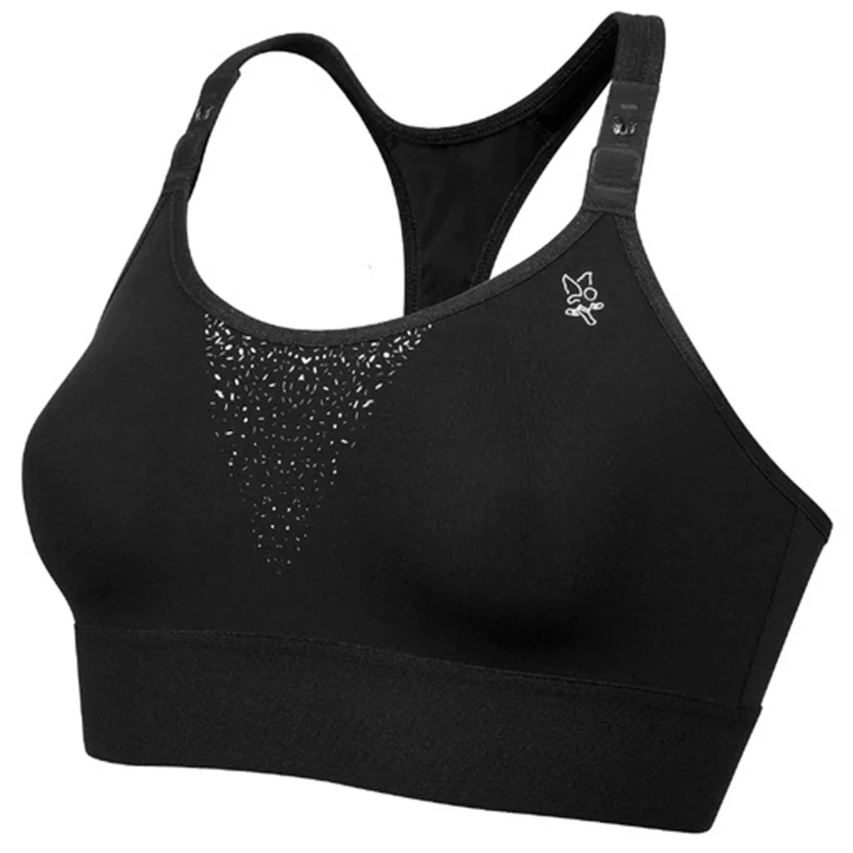 THUASNE BRASSIERE FEEL BRA NOIR  - Running bra