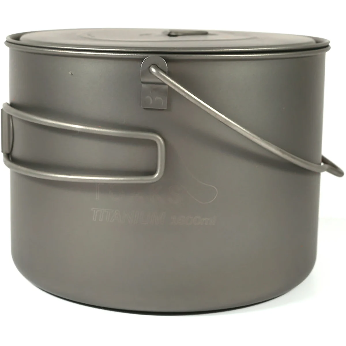 TOAKS TITANIUM 1600ML POT WITH BAIL HANDLE Unicolore  - Camp cookware