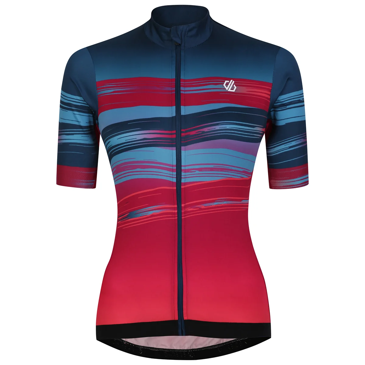 DARE 2B AEP STIMULUS JERSEY BERRY PINK PAINT PRINT  - Cycling jersey