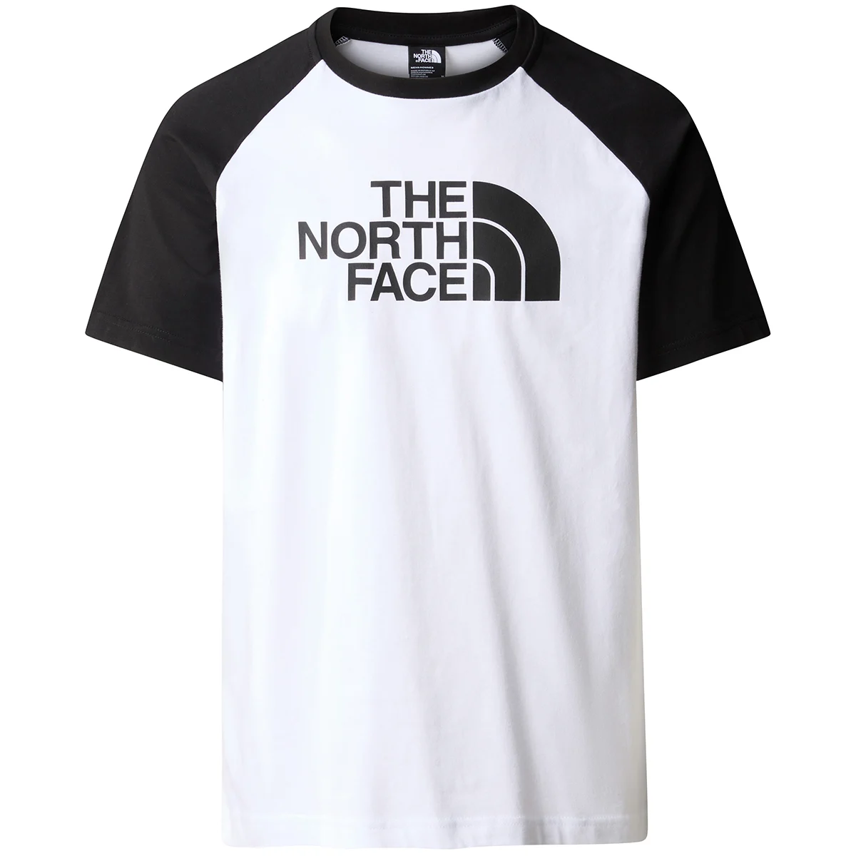 THE NORTH FACE M S/S RAGLAN EASY TEE TNF WHITE  - T-shirt