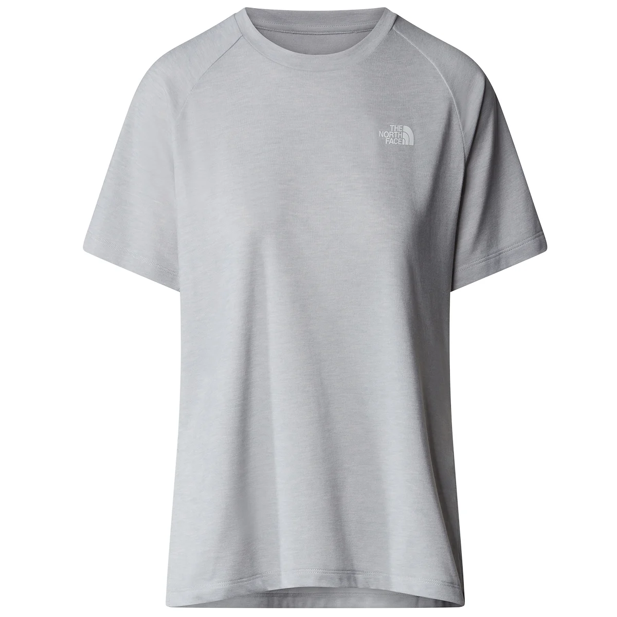 THE NORTH FACE W FOUNDATION S/S TEE HIGH RISE GRY LGHT HEATHR  - T-shirt