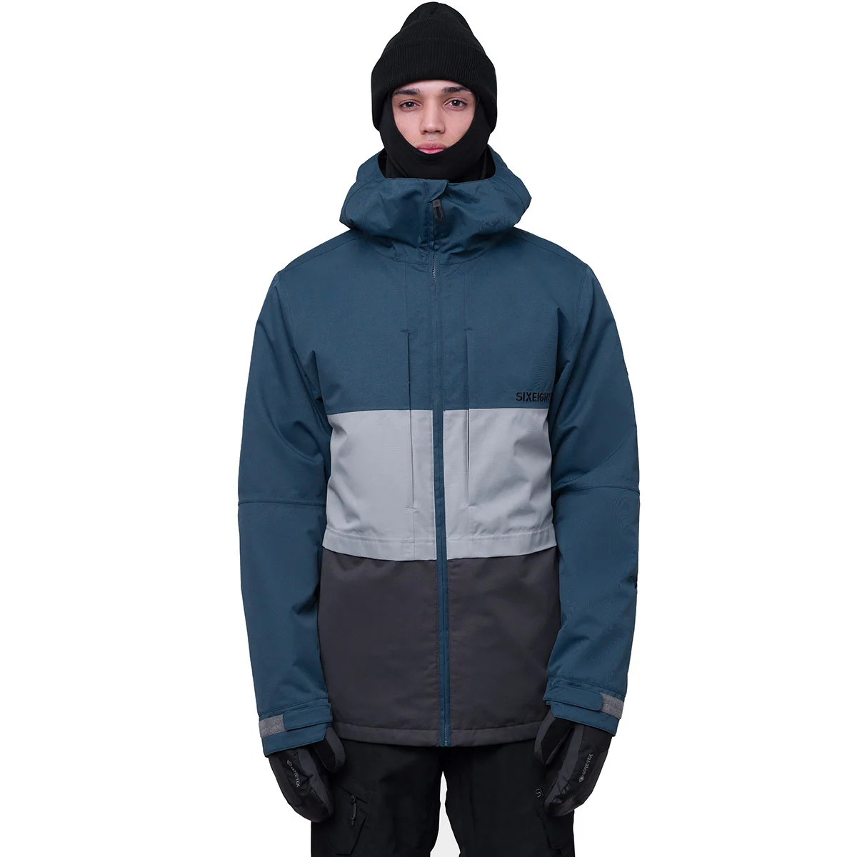 686 MNS SMARTY 3-IN-1 FORM JACKET ORION BLUE COLORBLOCK  - Snowboard jacket