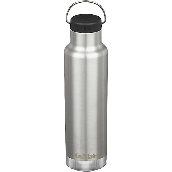 KLEAN KANTEEN 20OZ INSULATED CLASSIC BRUSHED STAINLESS  - Vacuum bottle