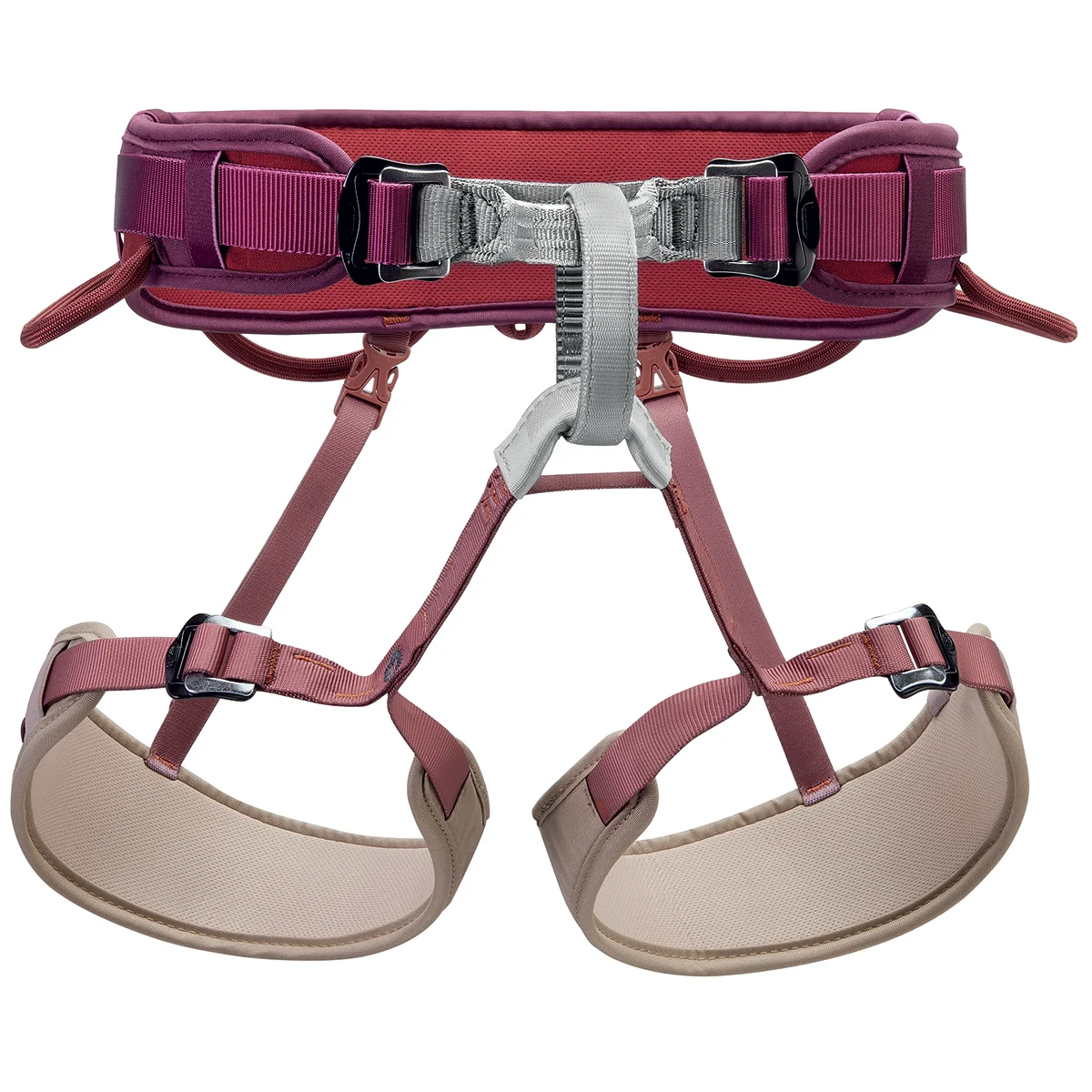 PETZL CORAX DARK RED  - Climbing harness