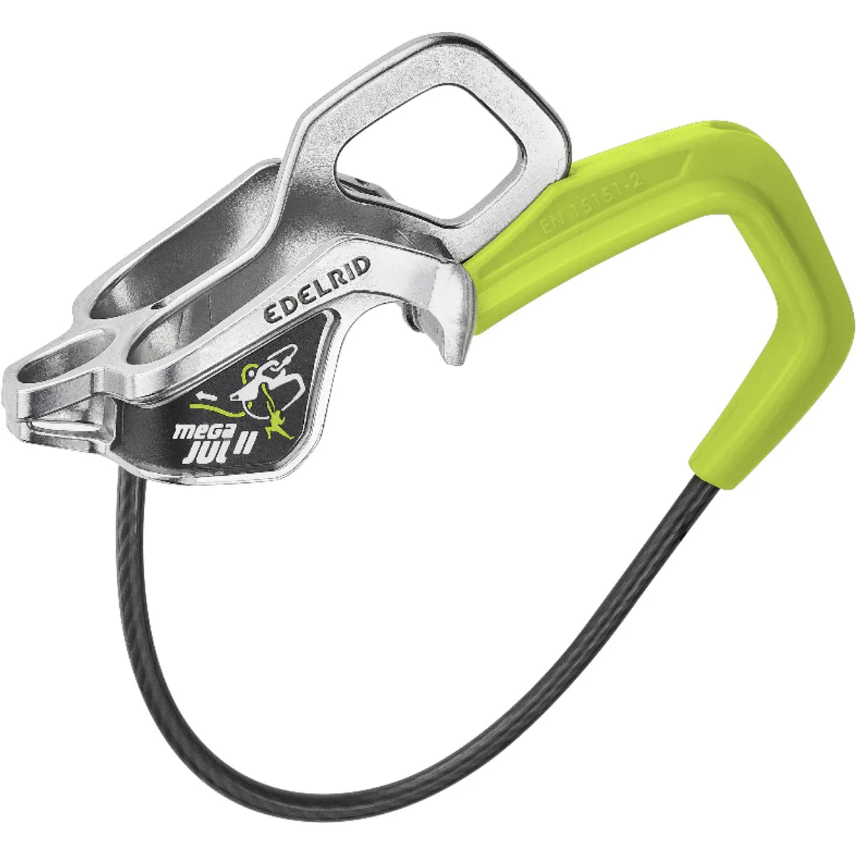 EDELRID MEGA JUL II SLATE  - Climbing belay device