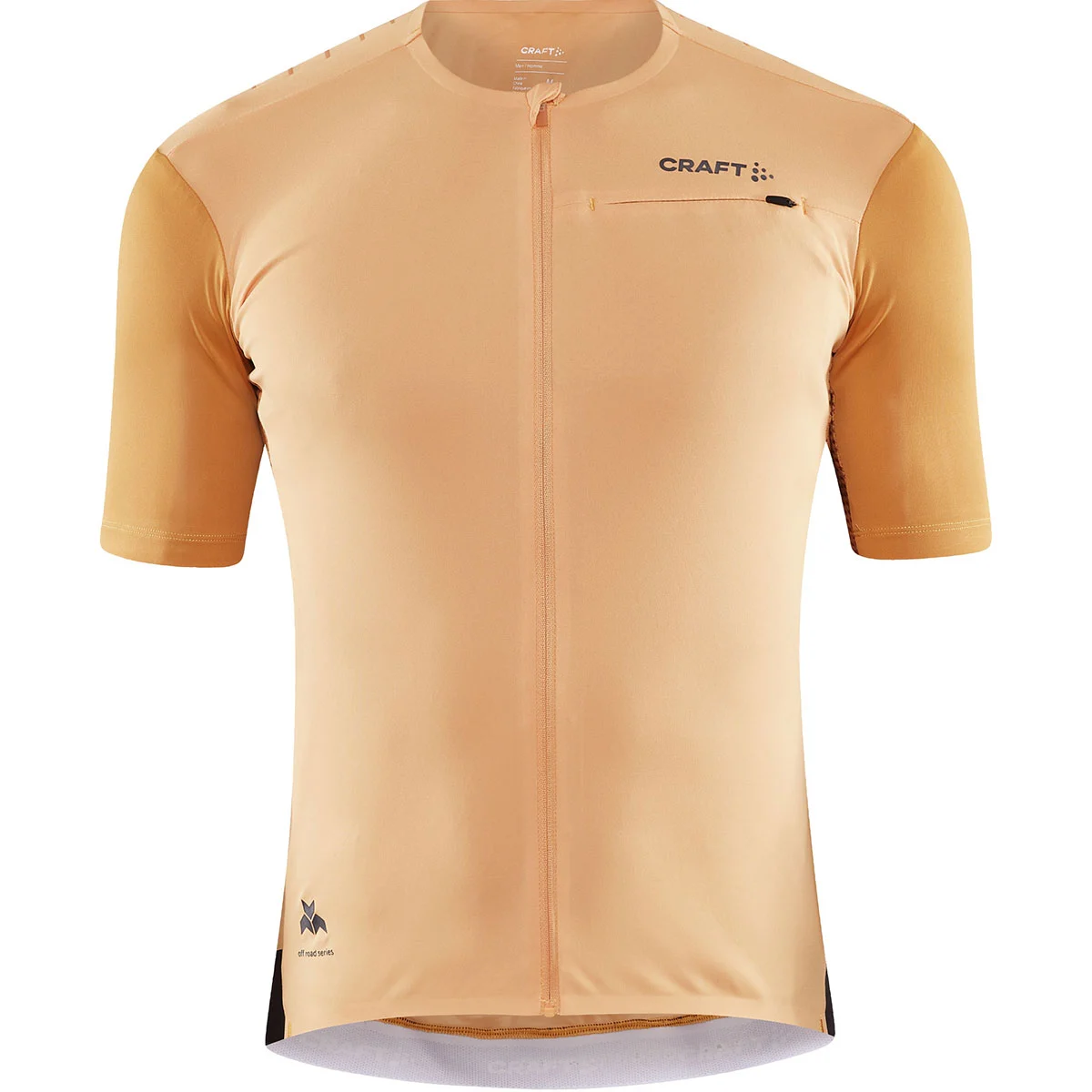 CRAFT PRO GRAVEL SS JERSEY PEACH-DESERT  - Cycling jersey