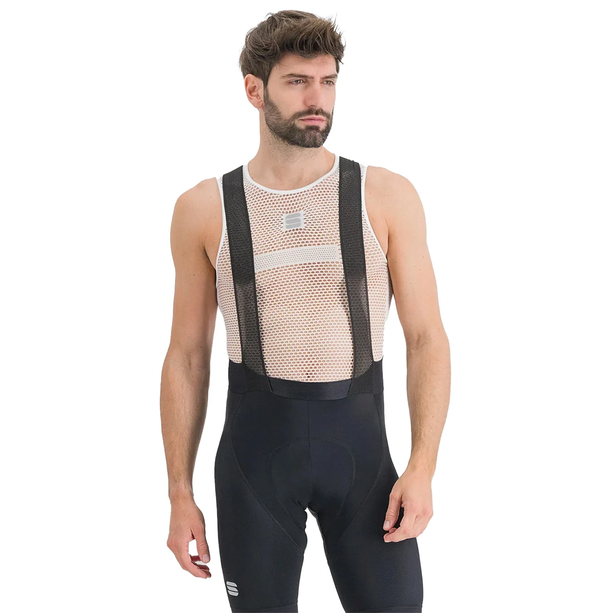 SPORTFUL 2ND SKIN MESH SL WHITE  - Cycling jersey