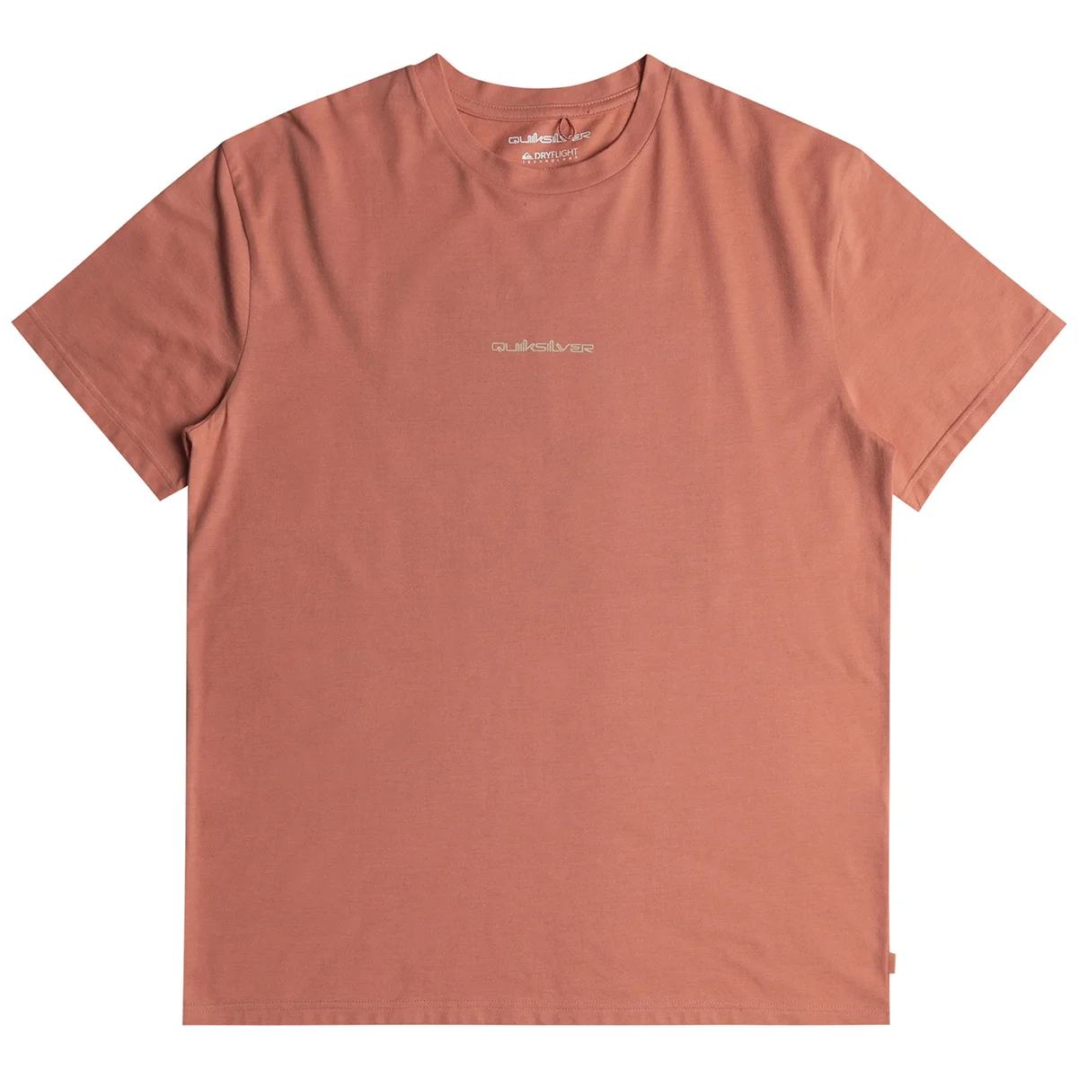QUIKSILVER PEACE PHASE SS TEE CANYON CLAY  - T-shirt