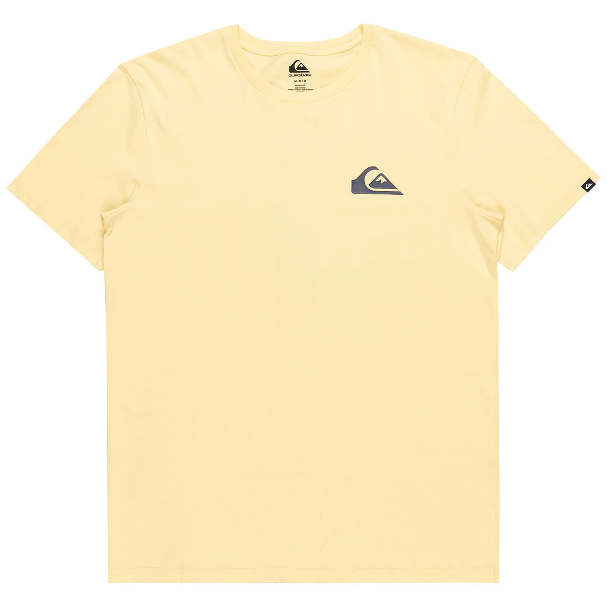 QUIKSILVER MW MINI LOGO TEE MELLOW YELLOW  - T-shirt