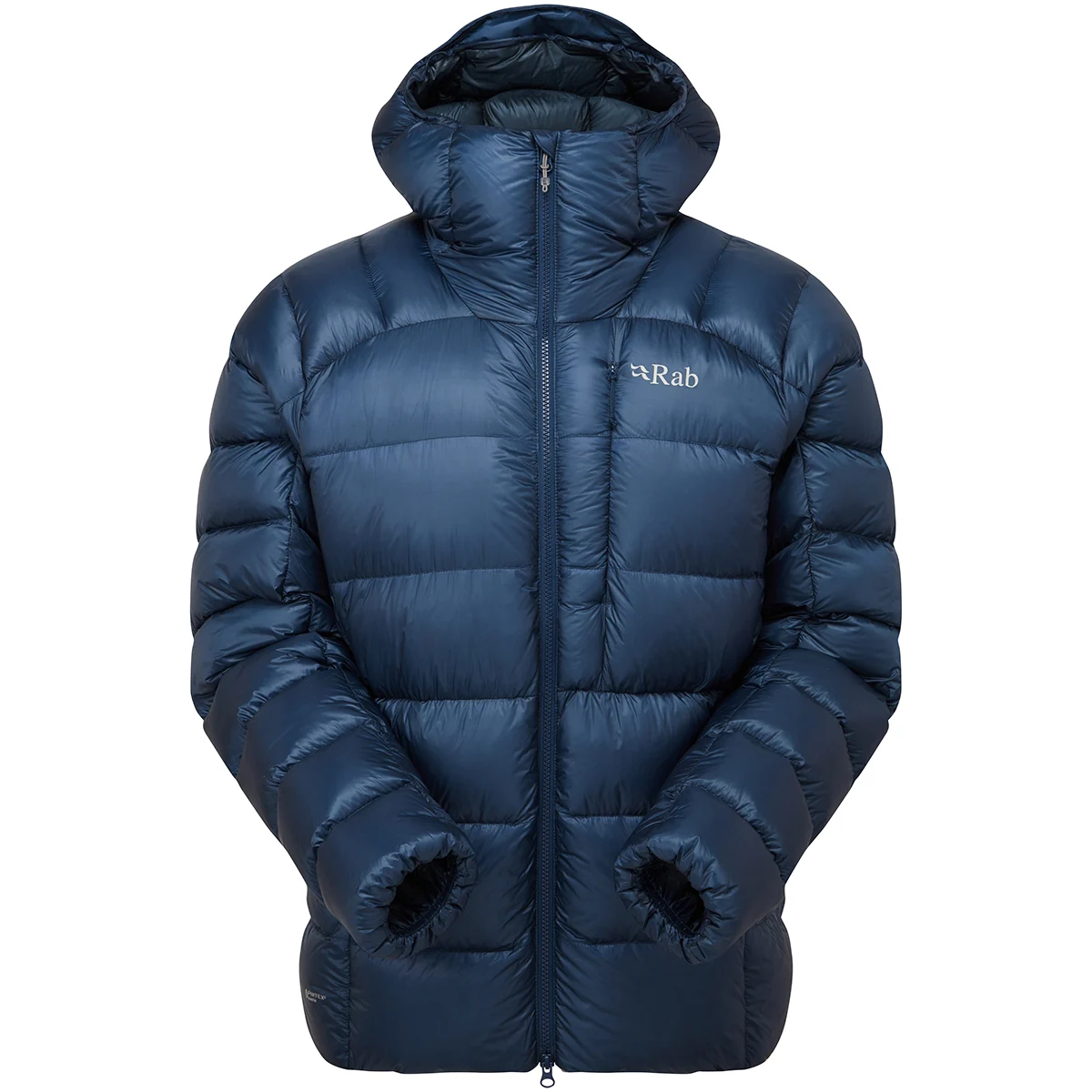 RAB MYTHIC ULTRA JACKET TEMPEST BLUE  - Mountaineering down jacket