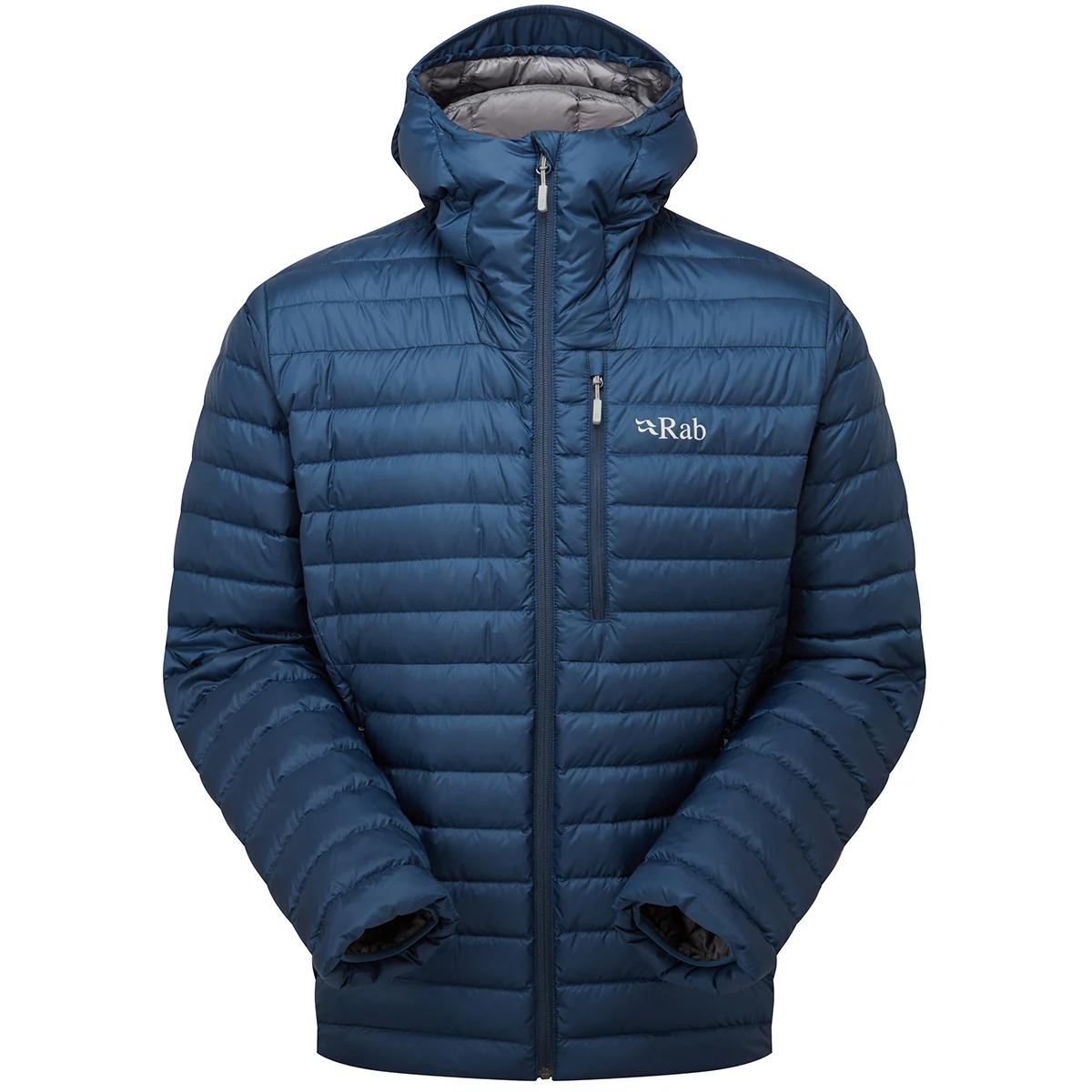 RAB MICROLIGHT ALPINE JACKET TEMPEST BLUE  - Hiking down jacket