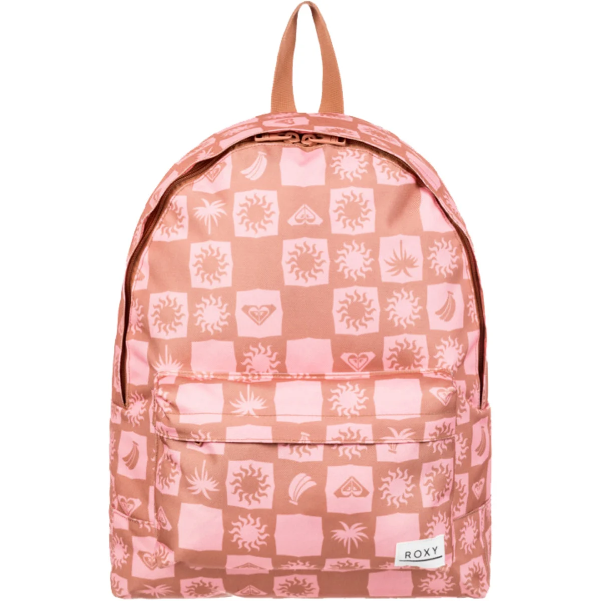ROXY SUGAR BABY PRINTED CAMEL SUNSQUARE AX  - Lifestyle backpack