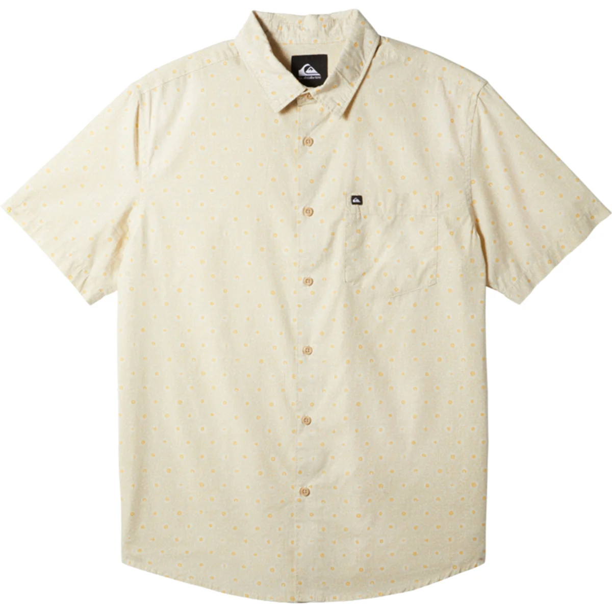 QUIKSILVER APERO ORGANIC CLASSIC SS SILVER BIRCH APERO O  - Shirt