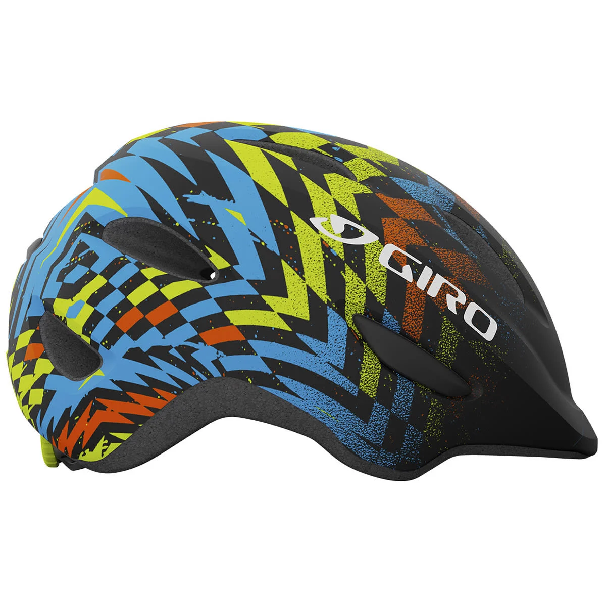 GIRO SCAMP BLACK CHECK FADE  - Mountain bike helmet