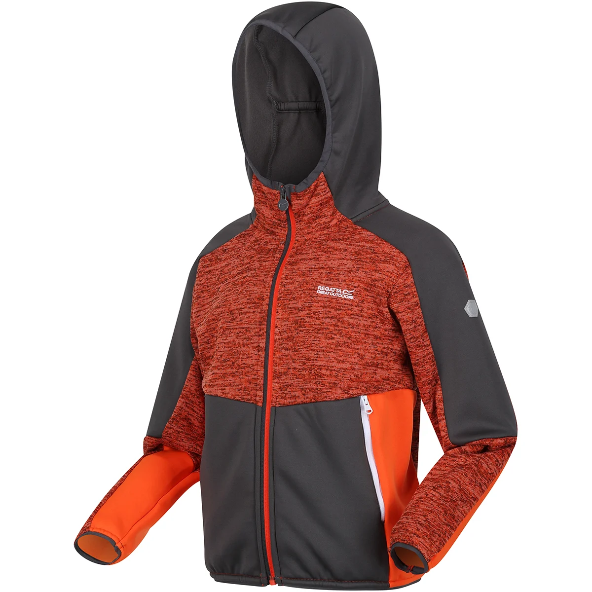 REGATTA DISSOLVER VII RUSTY ORANGE/SIGY  - Hiking fleece jacket