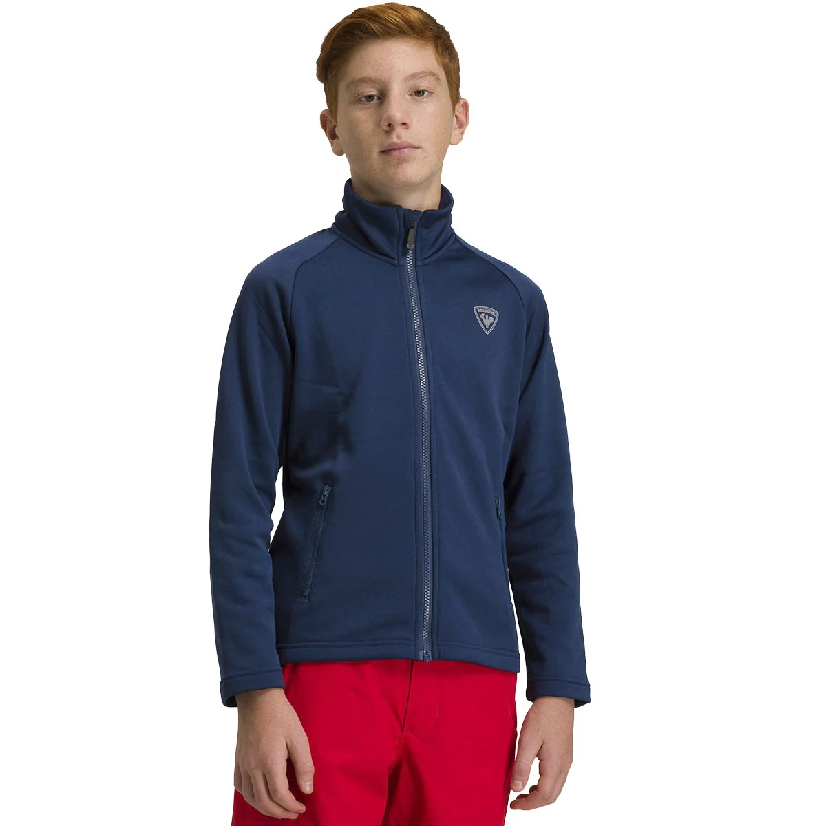 ROSSIGNOL BOY FZ CLIM DARK NAVY  - Fleece jacket